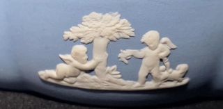 Joyero Wedgwood Jasperware Azul