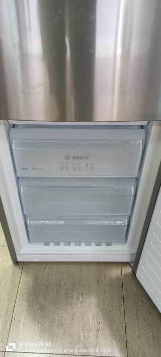 Nevera Combi Bosch Acero Inoxidable