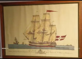 Grabado antiguo italiano S. XVIII