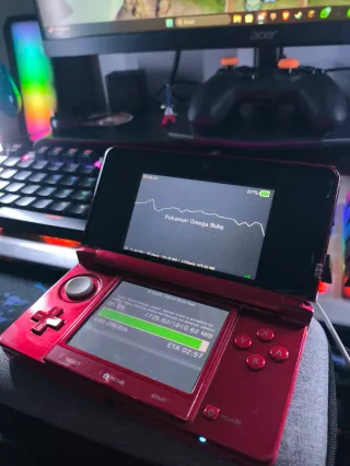 Nintendo 3DS Rossa