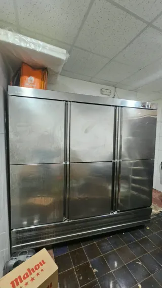 Congelador industrial acero inoxidable