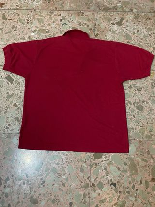 Maglietta polo uomo rossa