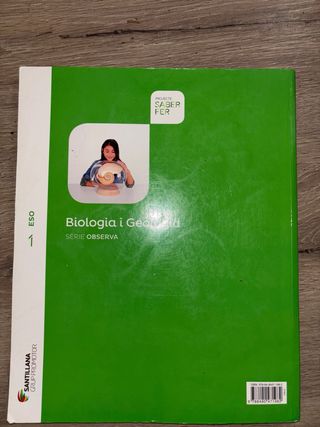 Biologia I Geologia, 1 Eso