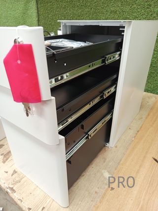 SONGMICS Archivador Móvil OFC030W01