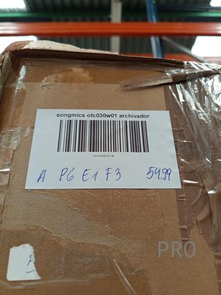 SONGMICS Archivador Móvil OFC030W01