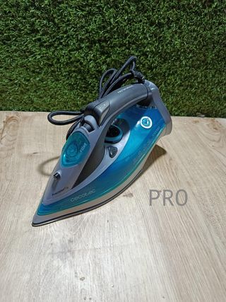 Cecotec Plancha Ropa de Vapor Fast&Furious 5055 Pro. 3100 W, Suela de Cerámica, Deslizamiento TurboSlide