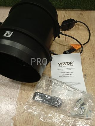 Ventilador de conducto - 304 x 235 x 190 mm - Vevor