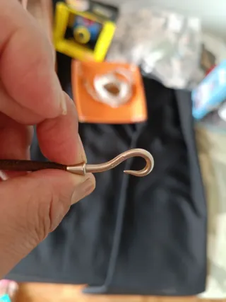 Gargantilla/Pulsera Hermes Piel Marrón