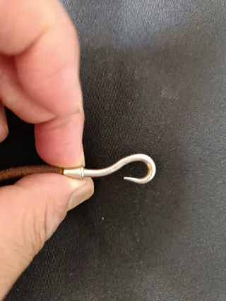 Gargantilla/Pulsera Hermes Piel Marrón