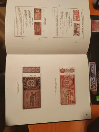 Libro Billetes de la Guerra Civil 1936-1939