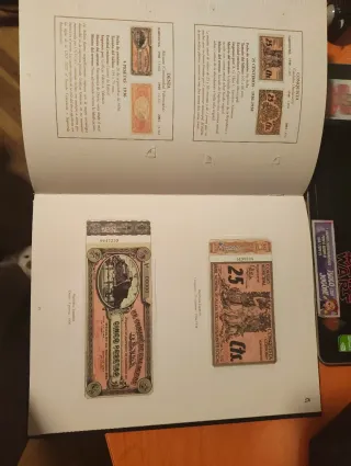 Libro Billetes de la Guerra Civil 1936-1939