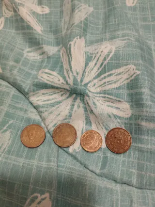 Monedas 5 y 2 céntimos