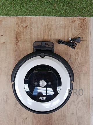 iRobot Roomba e5154 Wifi, Robot aspirador óptimo para mascotas, aspiración alta potencia, 2 cepillos goma, alfombras y suelos, Dirt Detect,