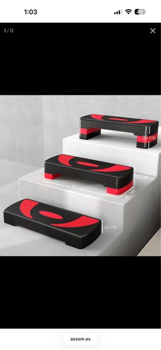 Step Aeróbic Fitness Antideslizante