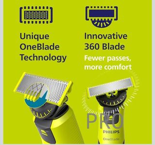 Philips OneBlade 360 con Bluetooth, Recortadora para Barba y Cuerpo, QP4631/30