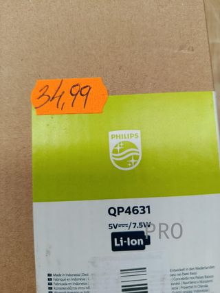 Philips OneBlade 360 con Bluetooth, Recortadora para Barba y Cuerpo, QP4631/30