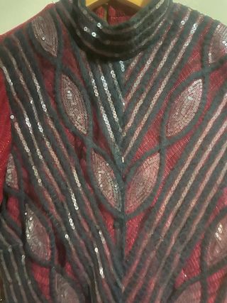 Vestido Holy Preppy Rojo y Negro