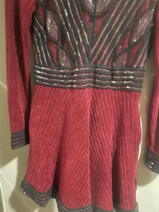 Vestido Holy Preppy Rojo y Negro