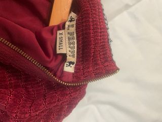 Vestido Holy Preppy Rojo y Negro