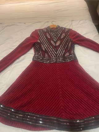 Vestido Holy Preppy Rojo y Negro