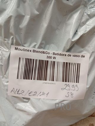 Batidora de vaso - Blend&Go - Moulinex