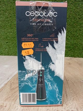 Irrigador Bucal Portátil - 1100 Jet Liberty - Cecotec