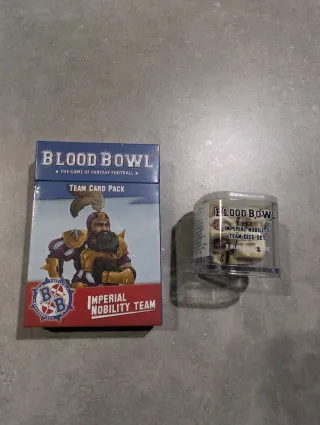 Blood Bowl Caja pintada y dados exclusivos