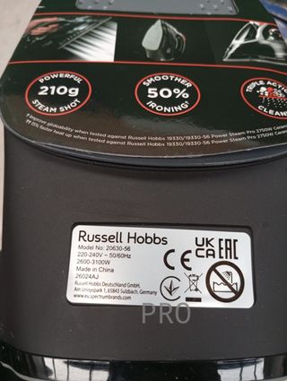 Plancha de Ropa - 3100W - Russell Hobbs