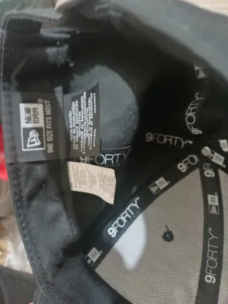 Gorra NY New Era 9FORTY Ajustable Negra