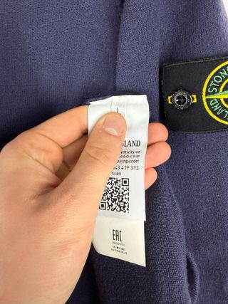 Maglione blu Stone Island