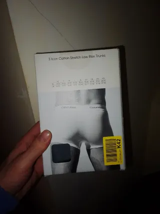 Calvin Klein Icon 3x Calzoncillos Talla M