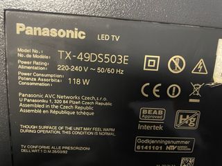 Placa base TV Panasonic TX-49DS503E