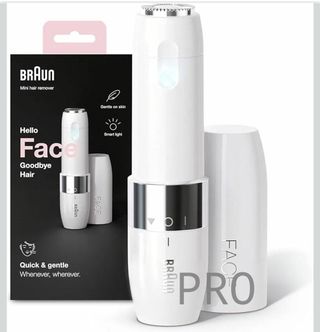 Braun mini depiladora para mujer
