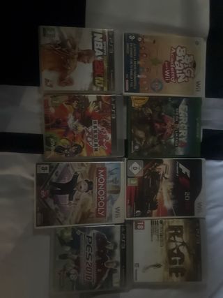 Lote Juegos PS3: PES, NBA 2K10, RAGE, Dark Void