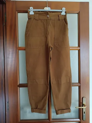 Pantaloni donna Bershka marrone