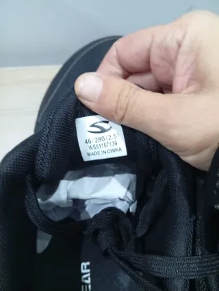 Zapatillas Hobibear Talla 46 Negras.