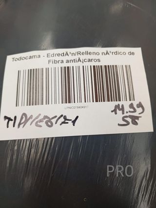 Edredón/Relleno nórdico - Cama 80/90-150x220cm - Todocama