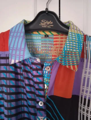 Vestido Patchwork Desigual L-XL