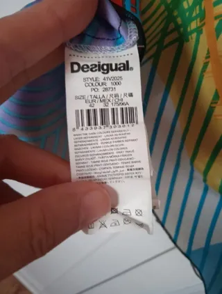 Vestido Patchwork Desigual L-XL