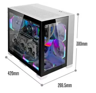 Torre Gaming Lian-Li O11D Mini -W NUEVA A ESTRENAR