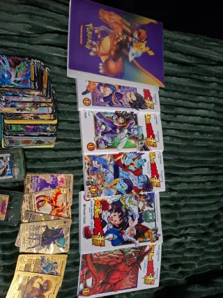 Mini lotto GBC+ giochi PC+ Carte PK + manga...ecc