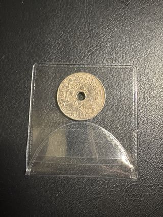 25 Céntimos España 1927 Alfonso XIII