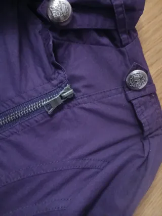 Cazadora morada sin estrenar