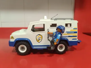 Playmobil Policía Coche y Figuras