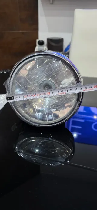 Faro Cromado Moto