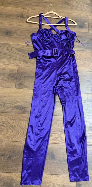 Mono morado Bershka talla L