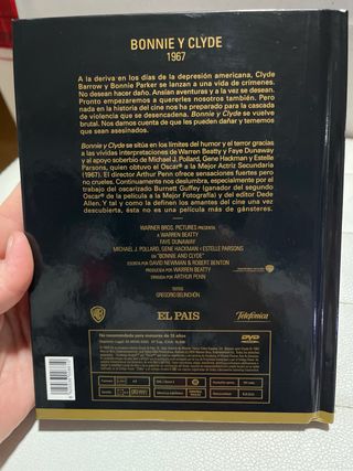 DVD + Libro Bonnie y Clyde (Cine de Oro) N 10
