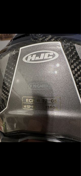 Casco HJC F70 Carbono (M)