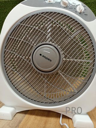 Aspes Ventilador de Suelo Gris