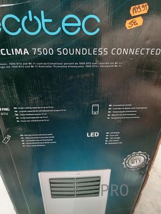 Aire Acondicionado Portátil - ForceClima 7500 Connected - Cecotec